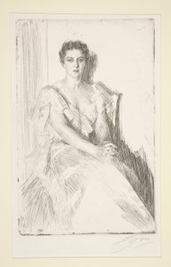 Mevrouw Cleveland door Anders Leonard Zorn
