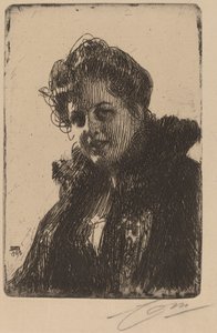 Mevrouw Granberg door Anders Leonard Zorn