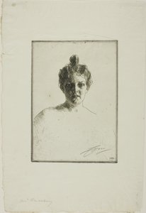 Mevrouw Runeberg door Anders Leonard Zorn