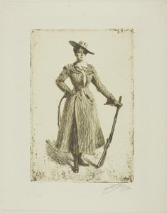 Mevrouw Thompson Seton door Anders Leonard Zorn