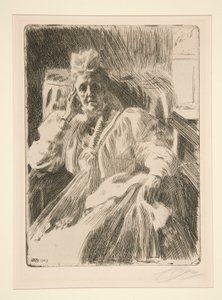 Koningin Sophia door Anders Leonard Zorn