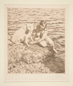 Sappho door Anders Leonard Zorn