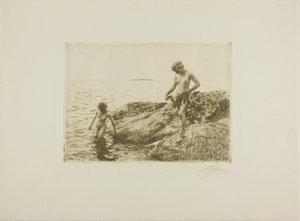 Zeezijde Skerries door Anders Leonard Zorn