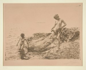 Zeevaardige Scheren door Anders Leonard Zorn