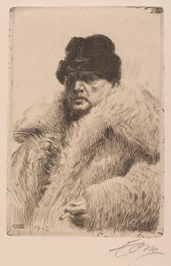 Zelfportret door Anders Leonard Zorn