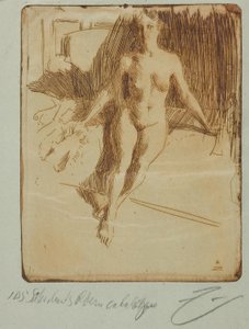 Studie van Model door Anders Leonard Zorn