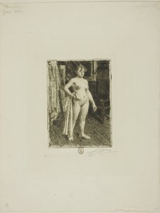 Venus de la Villette door Anders Leonard Zorn