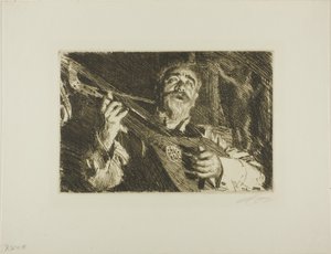 Vicke door Anders Leonard Zorn