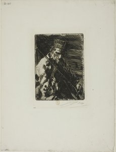 Dorpsviolist door Anders Leonard Zorn