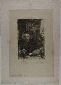 Zorn en Zijn Vrouw door Anders Leonard Zorn