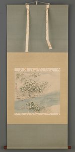 Arashiyama in de Sneeuw, Edo periode, 19e eeuw door Ando Hiroshige