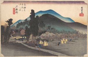 Ishiyakushi, Ishiyakushi Ji, ca. 1834 door Ando Hiroshige
