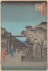 Kakuchu Shinonome, 4e maand, Slangenjaar 1857 door Ando Hiroshige