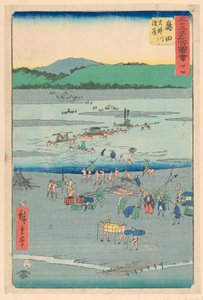 Shimada uit de serie 53 Stations van Tokaido
