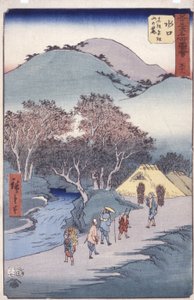 Minikuchi door Ando or Utagawa Hiroshige