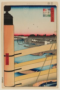 Nihonbashi brug en Edobashi brug (Nihonbashi naar Edobashi)