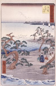 Station 30, Hamamatsu door Ando or Utagawa Hiroshige