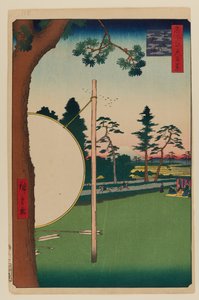 Takata Ruiterterrein door Ando or Utagawa Hiroshige