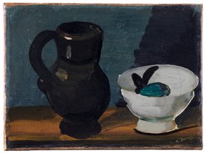 Stilleven met kan en kom door Andre Derain