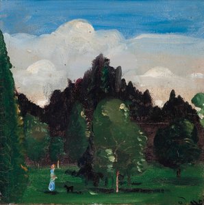 Landschap van Ile-de-France door Andre Derain