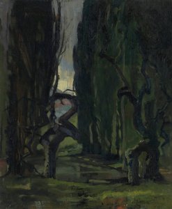 Waterpartij in Carrières-sur-Seine door Andre Derain