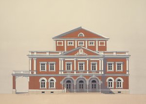 Finse Nationale Opera, Helsinki, Finland door Andras Kaldor