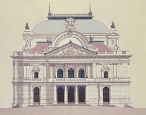 Mahen Theater, Operagebouw Janacek door Andras Kaldor