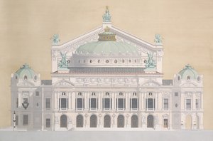 Opera Garnier, Parijs, Frankrijk door Andras Kaldor