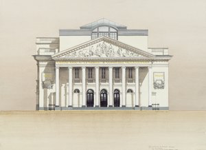 Koninklijk Munttheater, Brussel, België door Andras Kaldor