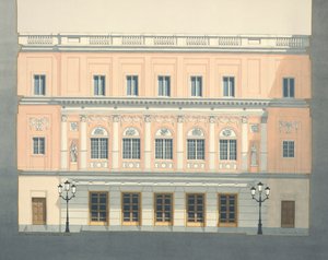 Teatro Lirico, Nationaal la Zarzuela, Madrid, Spanje door Andras Kaldor