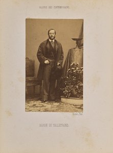 Baron de Talleyrand door Andre Adolphe Eugene Disderi
