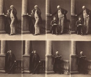 Monsieur Jadin en zoon, ca. 1860