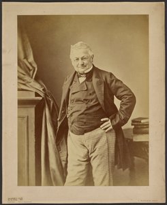 Portret van Adolphe Thiers 1797-1877, ca 1860 door Andre Adolphe Eugene Disderi