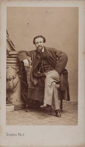 Portret van Arthur Kalkbrenner 1828-1869 door Andre Adolphe Eugene Disderi
