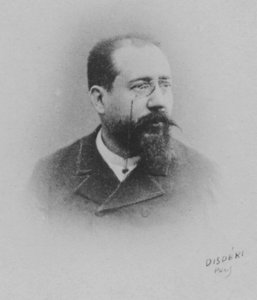 Rouvier, ca. 1893 door Andre Adolphe Eugene Disderi