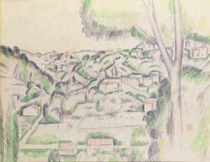 Cagnes door Andre Derain