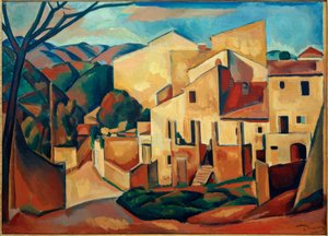Cagnes door Andre Derain
