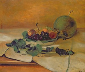 Meloen en vruchten, ca. 1927 (olieverf op doek)