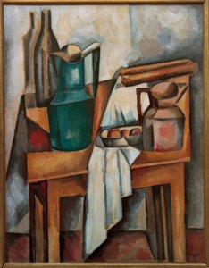 Stilleven aan tafel door Andre Derain