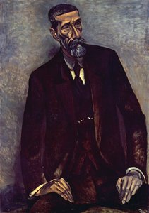 Portret van Francesco Iturrino (1864-1924), kunstenaar door Andre Derain