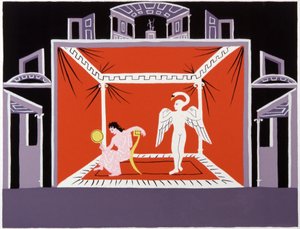 Religie. Griekse mythologie. Leda en de zwaan door Andre Derain