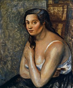 Zittende vrouw, ca.1920 (olieverf op doek)