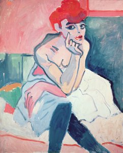 De danseres, ca. 1910 (olieverf op doek)