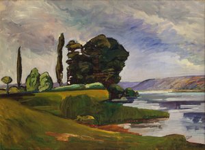 De Seine, bij Chatou, ca. 1899-1900 (olieverf op doek)