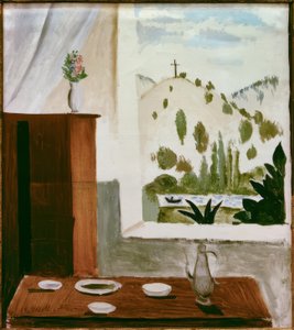 Uitzicht vanuit het raam door Andre Derain