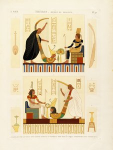 Thebe, Byban el Molouk, c.1809-1812 door Andre Dutertre