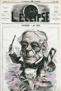 Auber Daniel-Francois-Esprit (1782-1871), Franse muzikant