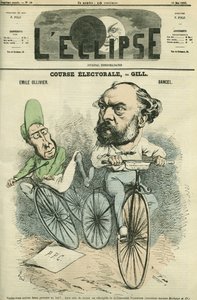 Emille Ollivier (1825-1913), Franse politicus en Bancel. Omslag in 