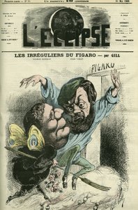 Les irreguliers du Figaro, in het dagboek van Charles Monselet (1825-1888) en Jules Valles (1832-1885)