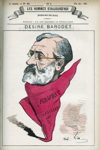 Portret van Desire Barodet, Franse leraar en politicus, senator van de Seine.